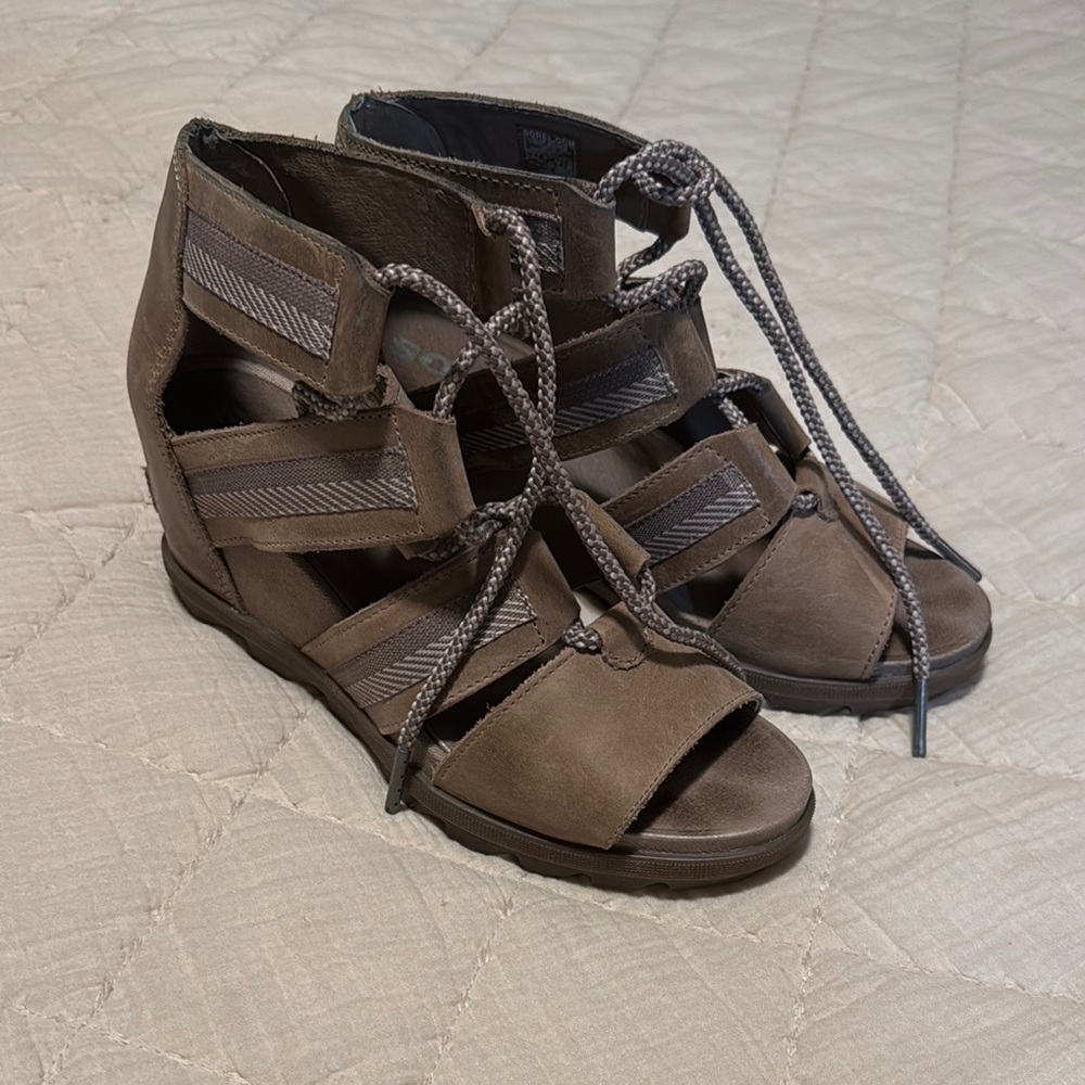 Sorel Wedge Sandals